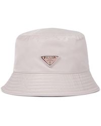 Prada Hut aus Nylon - Pink