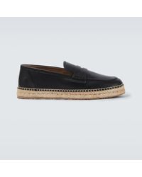 Gianvito Rossi - Leather Espadrilles - Lyst