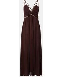 Poupette - Collette Open-Back Maxi Dress - Lyst
