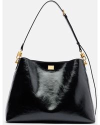 Dolce & Gabbana - Vittoria Large Leather Tote Bag - Lyst