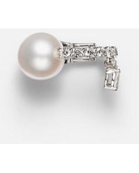 YEPREM - Orecchino Ear Cuff Pearlescent - Lyst