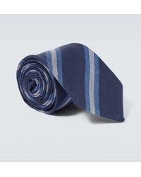 Canali - Krawatte Aus Wolle Und Seide - Lyst