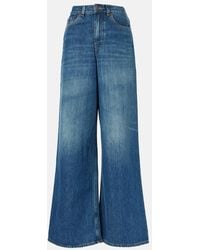 Chloé - High-Rise Wide-Leg Jeans - Lyst