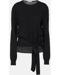 Lemaire - Wool-Blend Top - Lyst