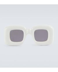 Loewe - Inflated Rectangular Sunglasses - Lyst