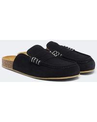 JW Anderson - Stitch Suede Mules - Lyst