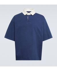 Bottega Veneta - Cotton Polo Shirt - Lyst