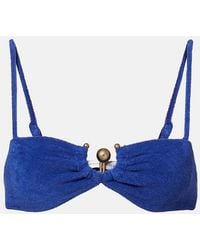 Christopher Esber - Cotton-Blend Terry Bra Top - Lyst
