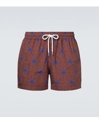 Frescobol Carioca - Rio Printed Swim Trunks - Lyst