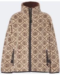Tory Burch - Chaqueta T Monogram De Teddy Estampada - Lyst