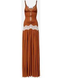Christopher Esber - Cutout Lace-Trimmed Gown - Lyst