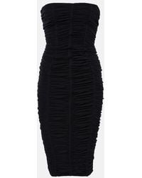 The Attico - Tulle Bustier Dress - Lyst