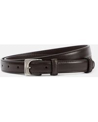 The Row - Slim Leather Belt - Lyst