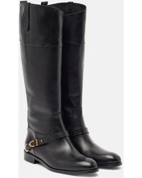 Golden Goose - Charlie Leather Knee-High Boots - Lyst