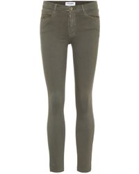 FRAME High-Rise Skinny Jeans Le High - Mehrfarbig