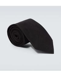 Prada - Silk Satin Tie - Lyst