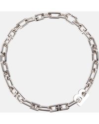 Balenciaga - B Chain Necklace - Lyst