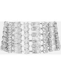 Self-Portrait - Crystal-Embellished Bracelet - Lyst