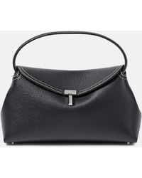 TOTEME - T-Lock Small Leather Clutch - Lyst