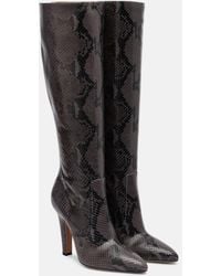 Paris Texas - Elsa 100 Leather Knee-High Boots - Lyst