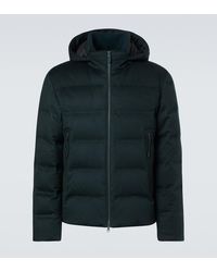 ZEGNA - Elements Technical Cashmere Down Jacket - Lyst