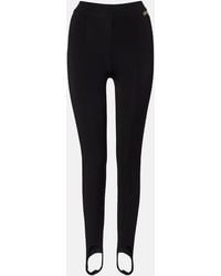 Balmain - Leggings Con Fuseau De Jersey - Lyst