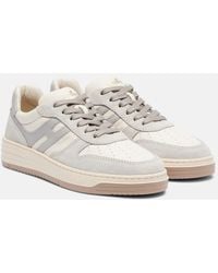 Hogan - H630 Leather And Suede Sneakers - Lyst