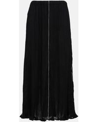 TOTEME - Plisse Maxi Skirt - Lyst