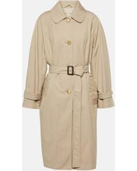 Max Mara - The Cube Cotton-blend Twill Trench Coat - Lyst