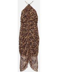 Isabel Marant - Robe Midi Valdi Imprimee - Lyst