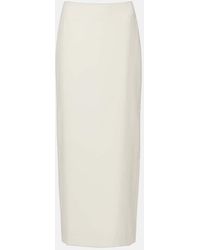 TOTEME - Virgin Wool Maxi Skirt - Lyst