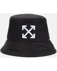 Off-White c/o Virgil Abloh - Logo Embroidered Bucket Hat - Lyst