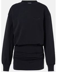 The Attico - Minikleid Aus Einem Baumwollgemisch - Lyst