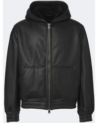 Arma - Malen Hooded Leather Jacket - Lyst
