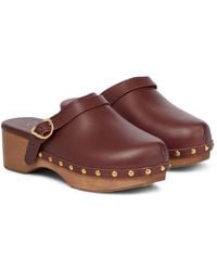Ancient Greek Sandals - Classic Closed Leather Clogs - Lyst