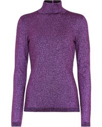 Stella McCartney Rollkragenpullover - Lila