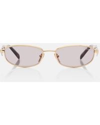 Prada - Ovale Sonnenbrille Cartiglio - Lyst