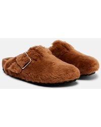 Birkenstock - Boston Shearling Clogs - Lyst