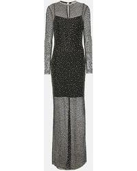 Rebecca Vallance - Cecile Crystal-embellished Gown - Lyst