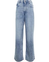Femme Vêtements Jeans Jeans coupe droite Tijackom jeans Jean Étoile Isabel Marant en coloris Neutre 
