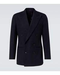 Saman Amel - Wool Twill Blazer - Lyst