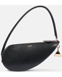 Alaïa - Le Demi Coeur kleine Lederumhängetasche - Lyst