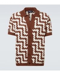 Frescobol Carioca - Pinto Crochet Cotton Cardigan - Lyst