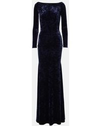 Alex Perry - Velvet Gown - Lyst