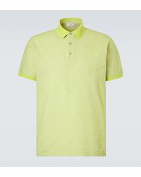 Etro - Polo De Algodon Con Paisley - Lyst