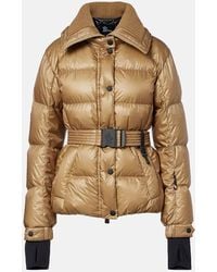 Moncler - Bataillouse Belted Down Ski Jacket - Lyst