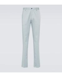 Etro - Pantalones chinos de algodon en jacquard - Lyst