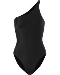 Norma Kamali One-Shoulder-Badeanzug Mio - Schwarz