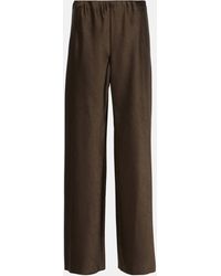 Vince - Fluid Satin Straight Pants - Lyst