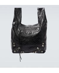 Balenciaga - Tote Le Cagole De Piel - Lyst